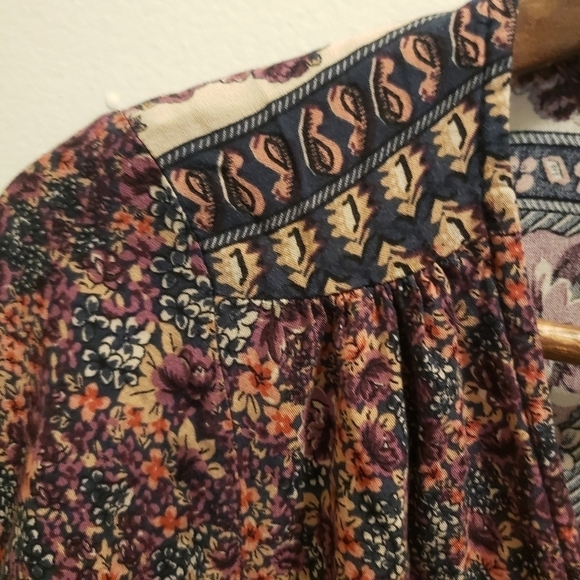 Mimi Chica Floral Print Boho Romper Size Medium - Picture 10 of 14